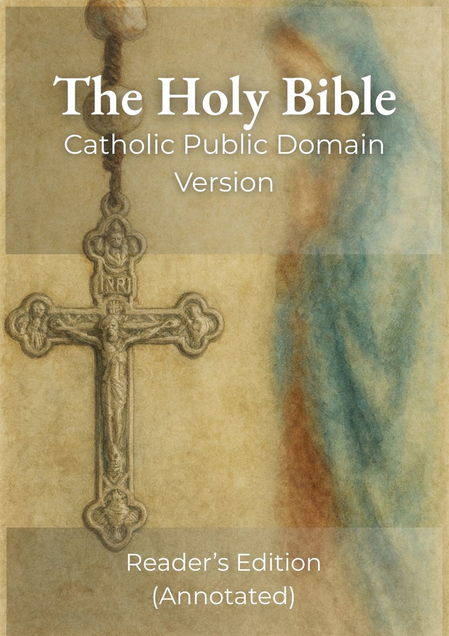 Holy Bible Catholic Public Domain Version Reader's Edition cover